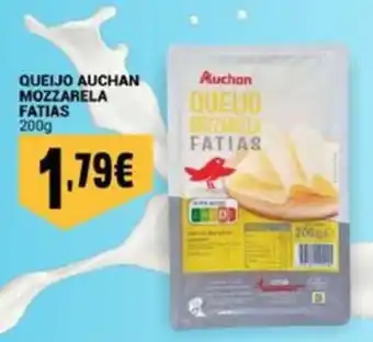Queijo mozzarella fatias auchan