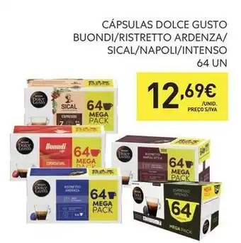 Buondi - cápsulas dolce gusto /ristretto ardenza/sical/napoli/intenso