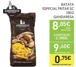Recheio A+ - batata especial fritar sc 15kg promoção
