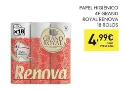 Recheio Royal - papel higiénico 4f grand promoção
