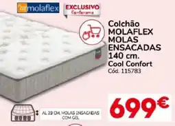 Conforama Colchão molaflex molas ensacadas promoção