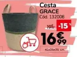 Conforama Cesta grace promoção