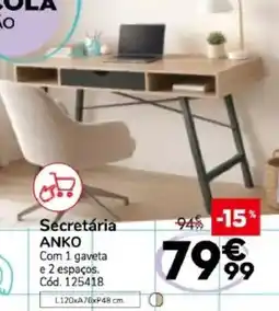 Conforama Secretária Anko promoção