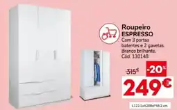 Conforama Roupeiro espresso promoção