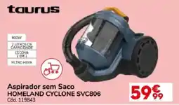 Conforama Aspirador sem saco homeland cyclone svc806 promoção