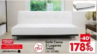 Sofá cama third