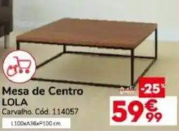 Conforama Mesa de Centro Lola promoção