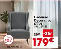 Conforama Cadeirão Decorativo Stan promoção