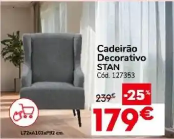 Cadeirão Decorativo Stan