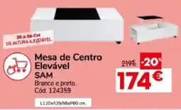 Conforama Mesa de Centro Elevável SAM promoção