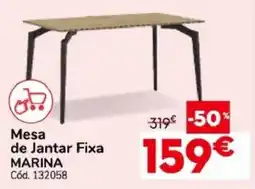 Conforama Mesa de Jantar Fixa Marina promoção