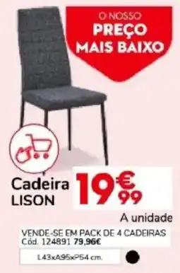 Conforama Cadeira lison promoção