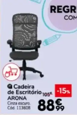 Conforama Cadeira de Escritório Arona promoção