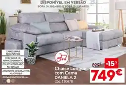Conforama Chaise Longue com Cama DANIELA 2 promoção