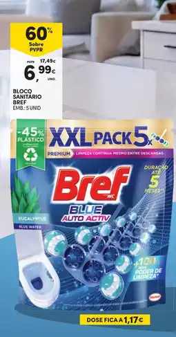 Continente Bloco Sanitário Bref promoção