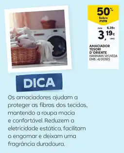 Continente Amaciador tesori d'oriente promoção