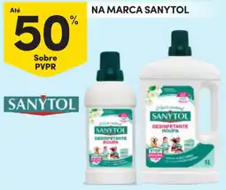 Continente Sanytol desinfetante roupa promoção