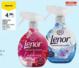 Continente Spray Tira Vincos Lenor promoção