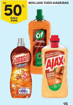 Continente Sonasol brilhante madeiras promoção