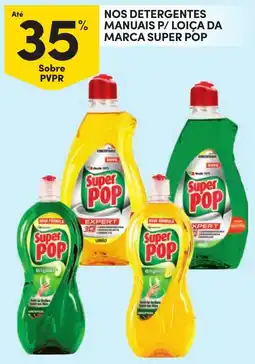 Continente Detergentes manuais p/ loiça da marca super pop promoção