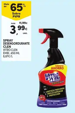 Continente Spray Desengordurante Clen promoção