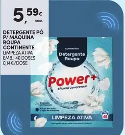Continente Detergente pó continente promoção