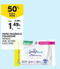 Continente papel higiénico colhogar promoção