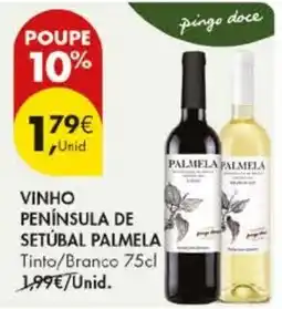 Pingo Doce vinho península de setúbal palmela promoção