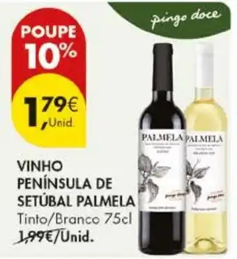 Pingo Doce vinho península de setúbal palmela promoção