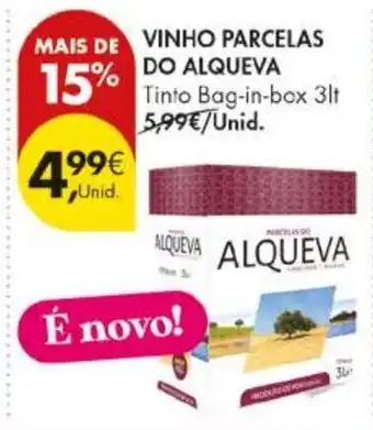 Vinho parcelas do alqueva