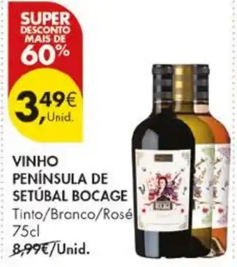Pingo Doce vinho península de setúbal bocage promoção