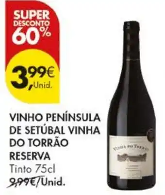 Vinho península de setúbal vinha do torrão reserva