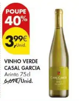 Pingo Doce vinho verde casal garcia promoção