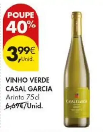 Vinho verde casal garcia