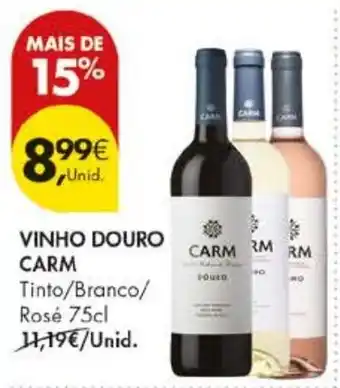 Pingo Doce vinho douro carm promoção