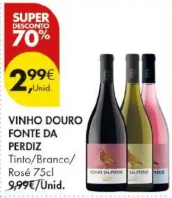 Pingo Doce vinho douro fonte da perdiz promoção