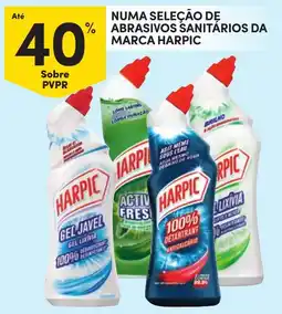 Continente Harpic gel javel promoção
