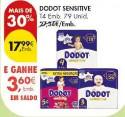 Pingo Doce Dodot sensitive promoção