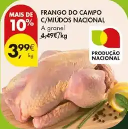 Pingo Doce Frango do campo c/miúdos nacional promoção