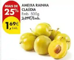 Pingo Doce ameixa rainha cláudia promoção