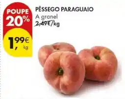 Pingo Doce Pêssego Paraguaião promoção
