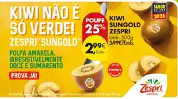 Pingo Doce kiwi zespri sungold promoção