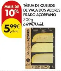 Pingo Doce Tábua de queijos de vaca dos Açores Prado Açoreano promoção