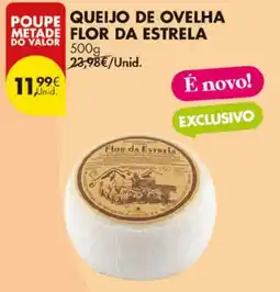 Pingo Doce queijo de ovelha flor da estrela promoção