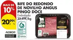Pingo Doce Bife do redondo de novilho angus pingo doce promoção