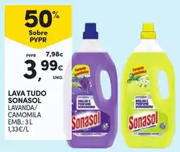 Continente Lava tudo sonasol lavanda/camomila promoção