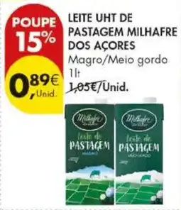 Pingo Doce Leite uht de pastagem milhafre promoção