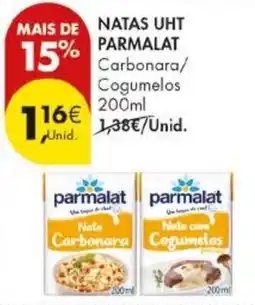 Pingo Doce Natas uht parmalat carbonara cogumelos promoção