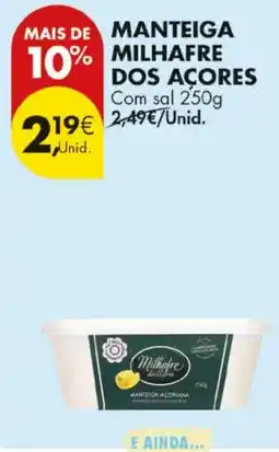 Pingo Doce Manteiga milhafre dos açores promoção