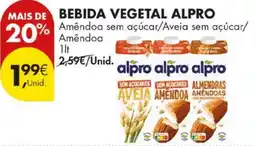 Pingo Doce bebida vegetal alpro promoção
